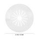 thumbnail image 2 of Flange Pipe Cover Plastic for Wall Drain and Plumbing Decoration 10Pcs, 2 of 5
