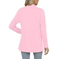 thumbnail image 4 of MOSHU Lightweight Cardigans for Women Long Sleeve Open Front Tops Casual Loose Fall Cardigan with Pockets, 4 of 9