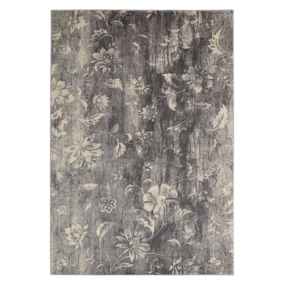 Nourison Utopia Ivory/Slate Area Rug