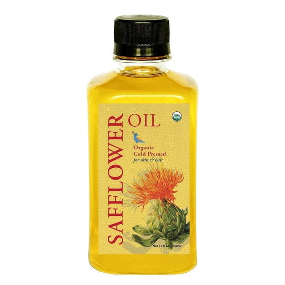 DAANA Safflower Oil for Skin: Certified USDA Organic, Extra Virgin, Cold Pressed (12 Fl Oz)