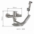 thumbnail image 3 of Alenartwater Kitchen Faucet Wall Mounted Rotable Sink Tap Dual Hole Single Handle Cold and Hot Water Mixer, 3 of 7