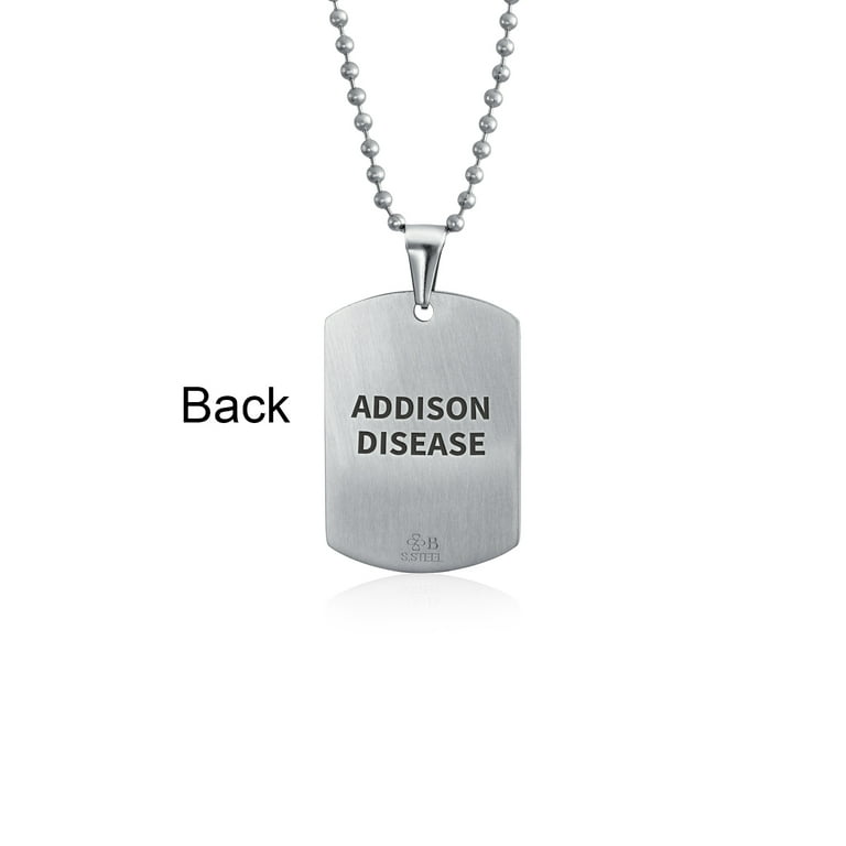 Addison's disease hotsell medical alert necklace