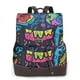 thumbnail image 1 of Fotbe Neon Graffiti Urban Art Mochila Bolso con Estampado para Mujer, Mochila Antirrobo de Nylon Impermeable, Bolsa Ligera de Hombro, 1 of 4