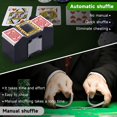 thumbnail image 3 of Automatic Card Shuffler 1/2/4/6 Decks, Electric Battery-Operated Shuffler, Casino Card Game for Poker, Home Card Game, UNO, Phase10, Texas Hold'em, Blackjack, Home Party Club Game, 3 of 13