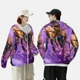 thumbnail image 4 of Daiia Closeup Honeybee on Flower UPF 50+ Sun Protection Hoodie Jacket Lightweight Long Sleeve Sun Shirt for Women Men with Pocket Hiking Outdoor-X-Large, 4 of 7