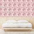 thumbnail image 3 of Ambesonne Floral Peel & Stick Wallpaper for Home, Magnolias Butterflies Plot, 13"x100", Pastel Pink and Pale Rose, 3 of 5