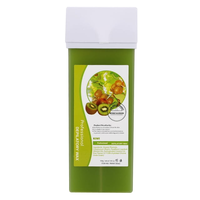 100 g de cera depilatoria profesional JAAS crema de depilación para brazos piernas axilas kiwi