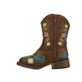 thumbnail image 3 of Roper Girls Bailey Floral Square Toe Cowboy   Mid Calf Boots, 3 of 5