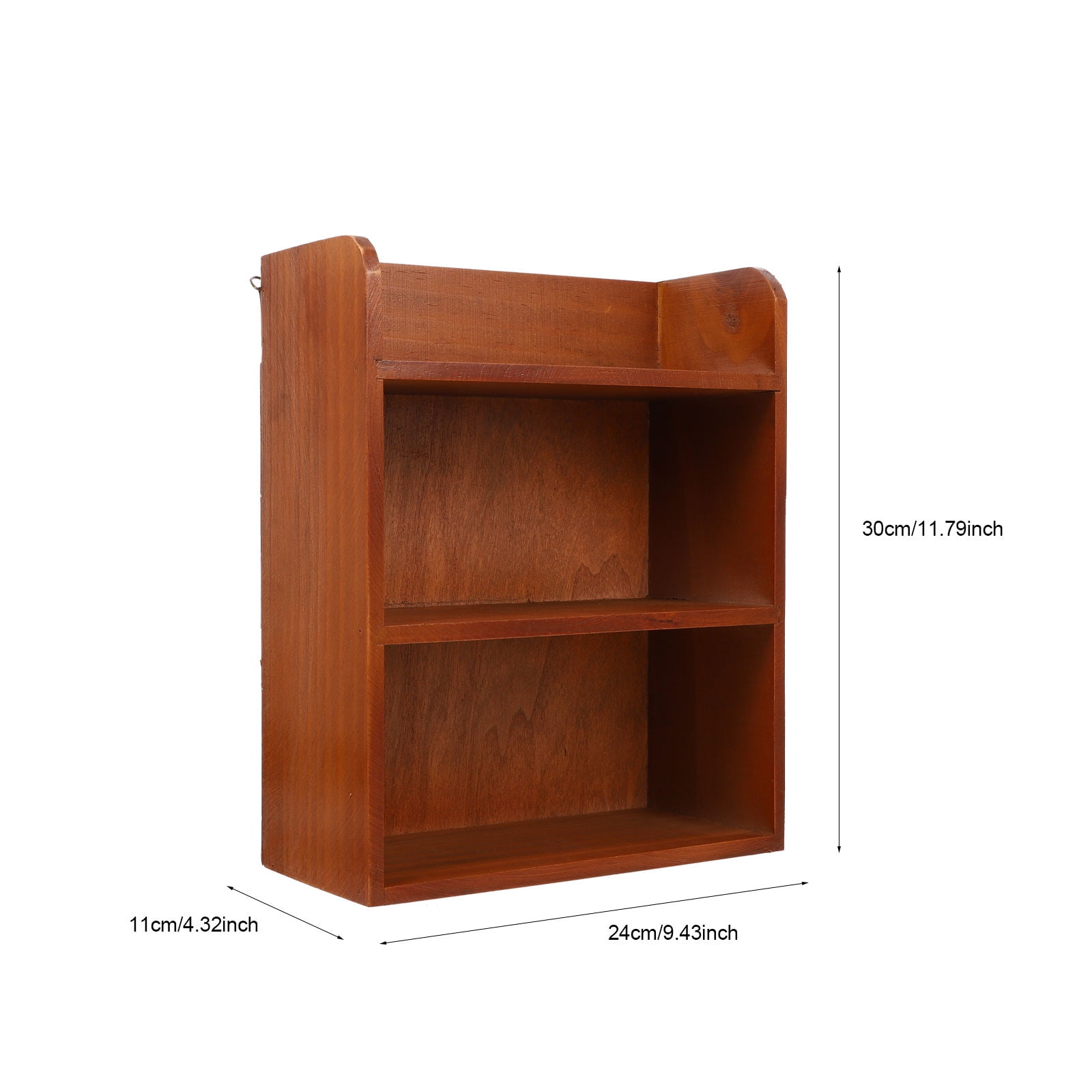 Raindrops  Organizer Multi-layer Solid Wood Rack Wooden Desk Mini Storage Holder