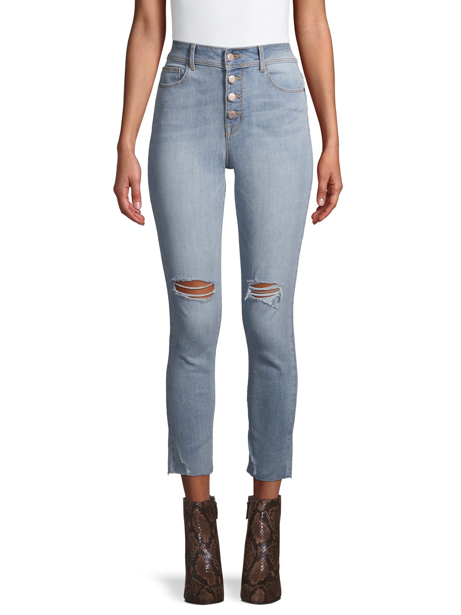 high rise jeans walmart