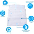 thumbnail image 3 of 3 Pack Microfiber Face Cloth,Extra Soft Facial Cleansing,Reusable Beauty Cleaning Cloths,Makeup Remover Cloths,Ultra-Thin Quick-Drying Washcloths, 3 of 7