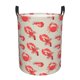 thumbnail image 1 of Fotbe Crab Lobster 1 Cesto de Ropa con Asas, Cesto Impermeable de Gran Capacidad, Bolsa de Lavado para Dormitorio, Cesto de Ropa con Ruedas y Asas-Small, 1 of 6