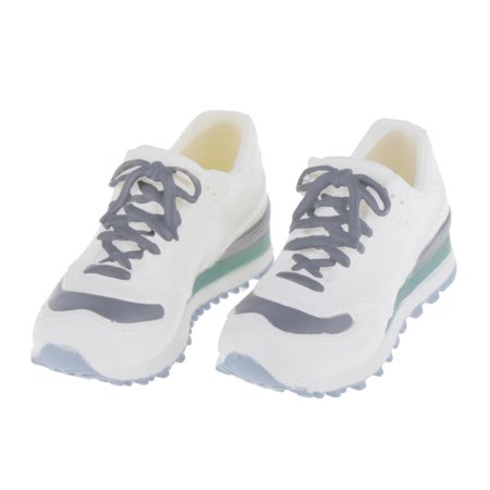 

Figure Sneakers 2 inch Female Body - Clothing for Figures Cute for Dolls - White