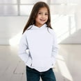 thumbnail image 2 of Hoodies for Girls Kids White Hoodies Casual Long Sleeve Classic Hoodie Winter Clothes r Clothes for Girls 10-11 Years Boys Girls Fashion, 2 of 5