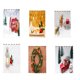 thumbnail image 5 of Decoración de Navidad cortina de ventana baño cortina de balcón privacidad cubren 5 # Sunnimix Cortina decorativa de la Navidad, 5 of 6