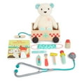 thumbnail image 3 of B.Toys Wooden Doctor Kit With Plush Bear Children's Toy, 3 of 6