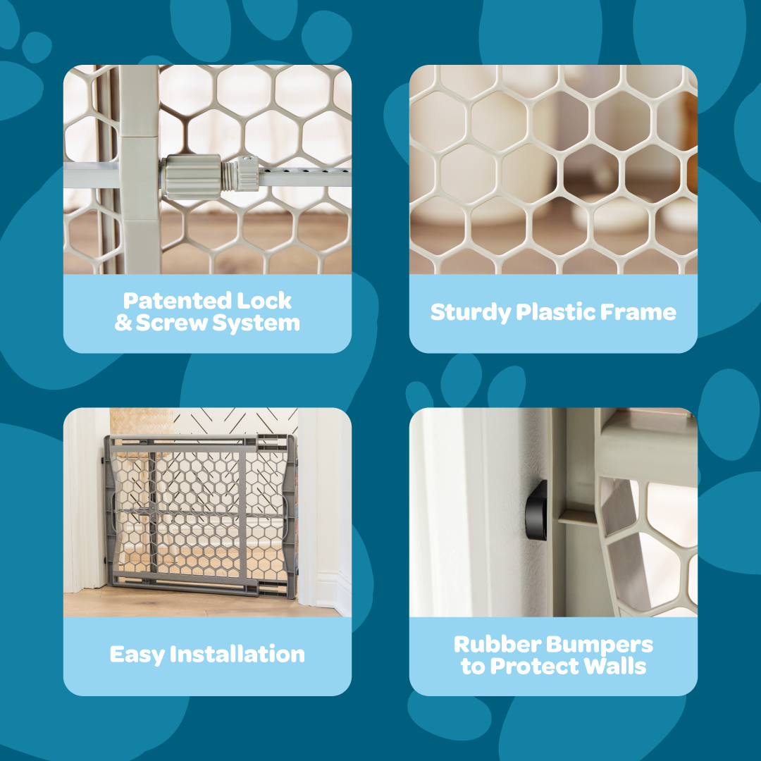 Carlson Easy Fit Plastic Expandable Pet Gate, 28-42 inches photo 4