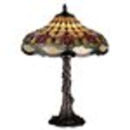 Meyda Tiffany 82319 1 Light Table Lamp - MultiColor