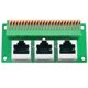 thumbnail image 4 of RJ45 Female Breakout Board,Solderless RJ45 to 8Pin Quick Spring Terminal,Three Ways RJ45 Female Conn, 4 of 5