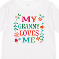 thumbnail image 4 of Inktastic Granny Loves Me Girls Girls Long Sleeve Toddler T-Shirt, 4 of 5