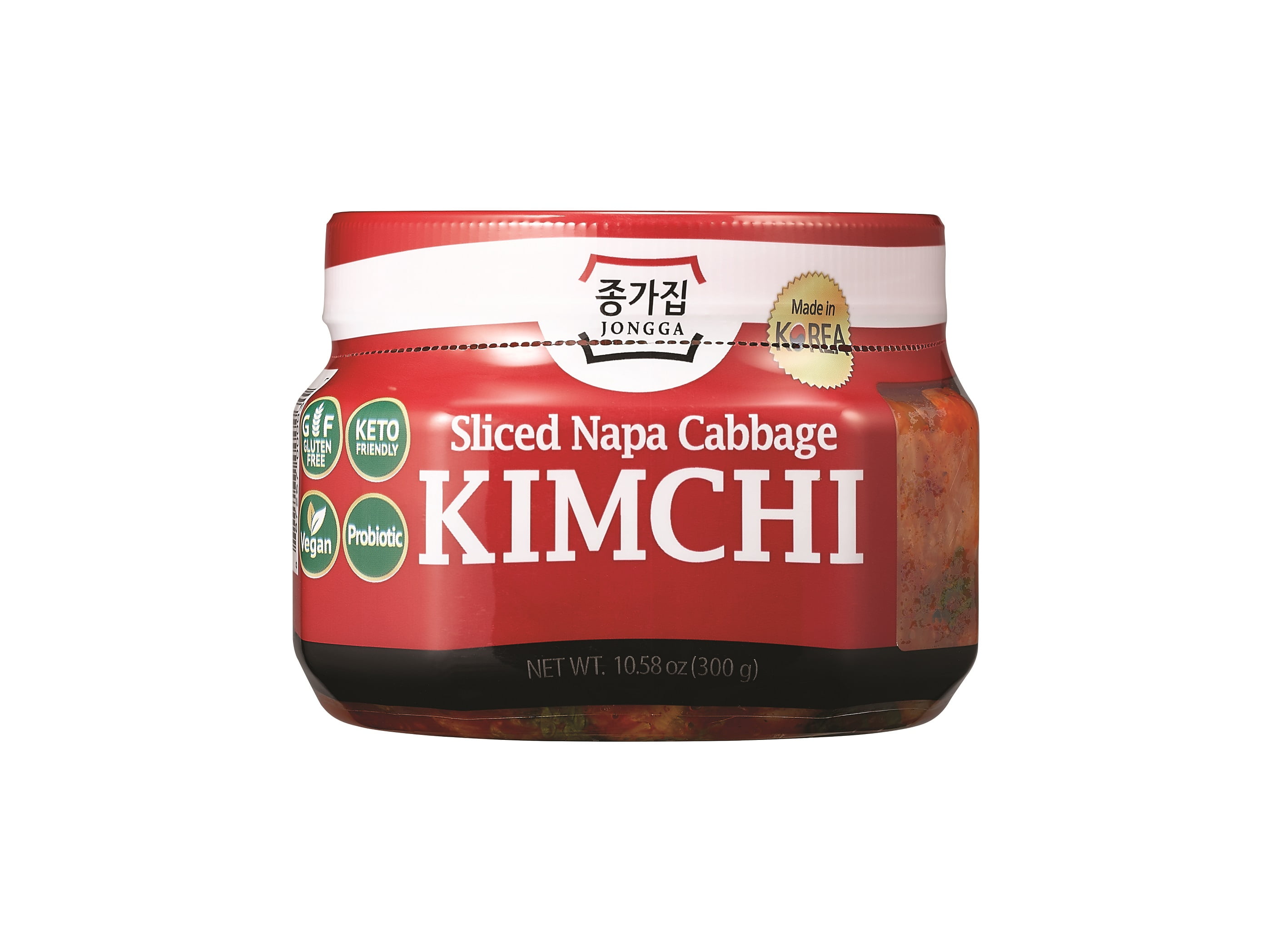 Jongga Original Spicy Kimchi, Vegan 10.5 oz