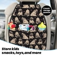 thumbnail image 4 of Goofa French Bulldog Pattern Car Back Seat Protector for Kids (2 Pack) ,Anti-kick Storage Mat for Car Seats,Shields from Footprints, 4 of 6