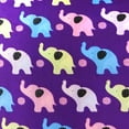 thumbnail image 4 of Shason Textile (2 Yards Cut) Craft Projects Quilting Poly Cotton Fabric, Pets Purple, 4 of 12