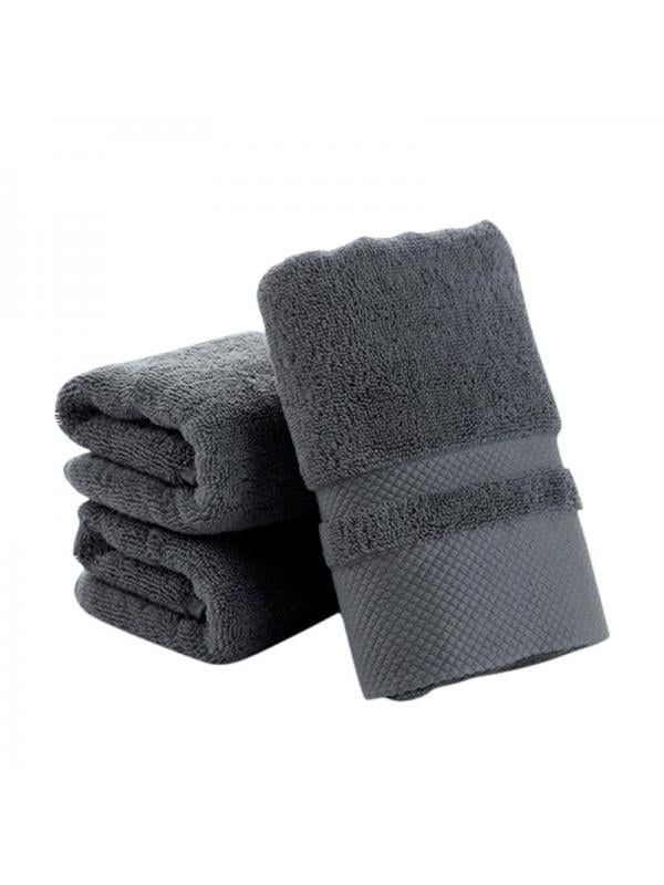 Charcoal Dreamscene Luxury Supersoft 6 Piece Hand Bath Towel Bale 100% Egyptian Cotton