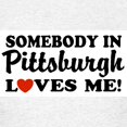 thumbnail image 3 of CafePress - Somebody In Pittsburgh Loves Kids Light T Shirt - Light T-Shirt Kids XS-XL, 3 of 4