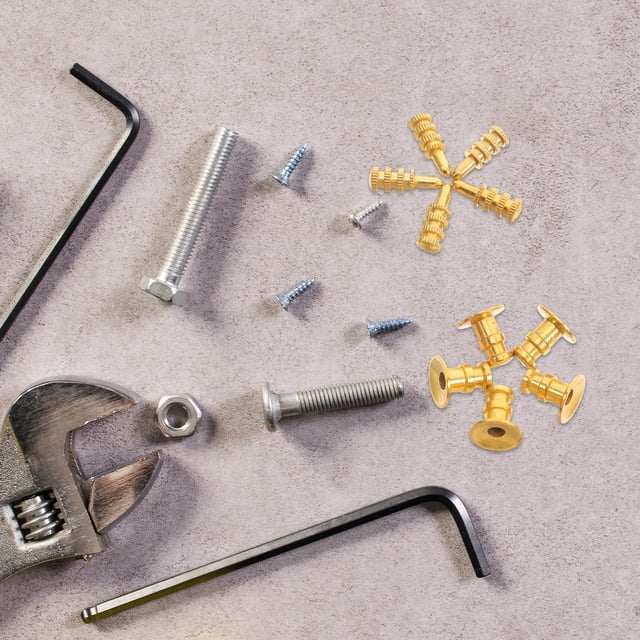 unbranded 24Jgo Soportes Para Estantes Y Conectores Ocultos Para Muebles Con Aleación De Zinc