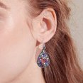 thumbnail image 2 of Guardurnaity Pendientes bohemios, accesorio de joyería para mujer, adorno para el cuerpo, colgantes para orejas, decoración colgante, pendiente de Ropa, zapatos y accesorios Miscelánea, 2 of 6