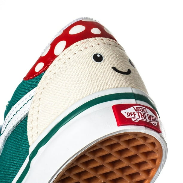 Tenis Vans Old Skool V Mushroom 0D1CGRN Bebes Verde 14 Bodega