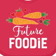 thumbnail image 4 of Inktastic Future Foodie Childs Veggies Food Boys or Girls Baby Bib, 4 of 4