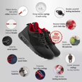 thumbnail image 3 of Elastic No Tie Shoelaces with Lock Device Adjustable Laces One Size Fits All, 3 of 7