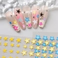 thumbnail image 4 of BYNNIX Star Nails Stickers for Nails Art,3D Star Nails Art Stickers for Nails Designs,Nails Decals Nails Art Decorations Supply, 4 of 11