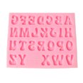 thumbnail image 2 of Koszal Letter Alphabet Baking Silicone Mold Fondant Chocolate Cake Decorating Tool, 2 of 5