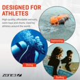 thumbnail image 5 of Zone3 Neoprene Swim Gloves (Black/Red, Small), 5 of 5