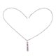 thumbnail image 4 of Barberías Personalizadas Luces Collar Cuello Colgantes Regalos Plata Zulema Collar para mujer, 4 of 7