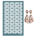 thumbnail image 2 of DIY Handmade Clay Earrings Screen Printing Tool Kit Polymer Screen Printing Template, 2 of 2