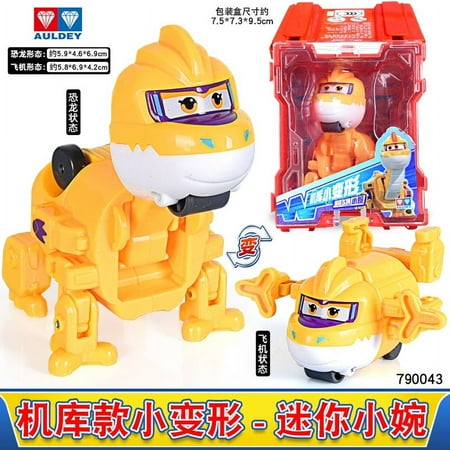 New Hot Super Wings 2" Scale Mini Transforming Anime Deformation Plane Robot Action Figures Transformation Toys Gifts For Kids
