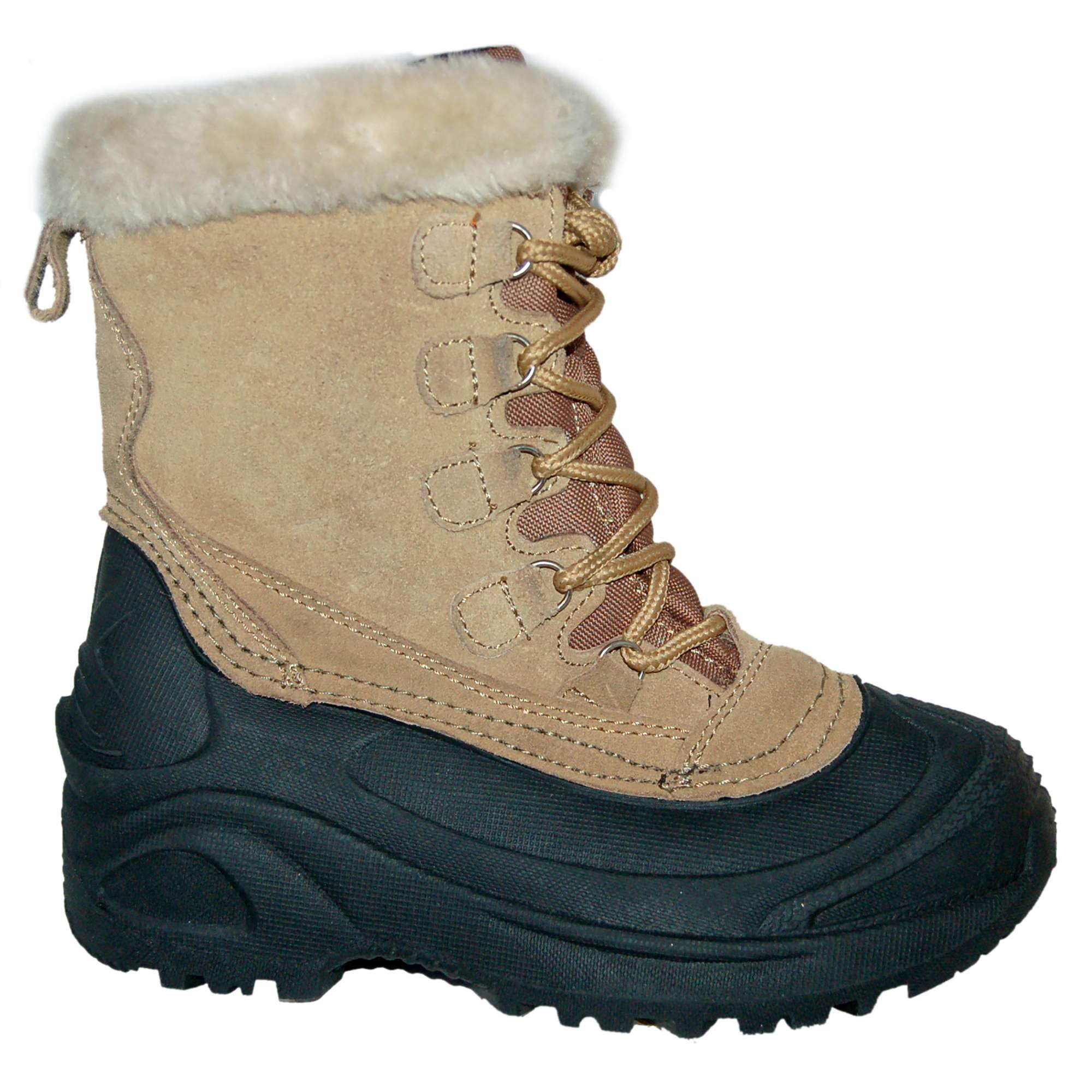 carrie faux fur lined duck boot