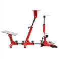thumbnail image 6 of Arozzi Velocita Universal Racing Simulator Cockpit Compatible with Most Racing Sim Gear and Gaming Chairs Collapsible Telescopic and Portable - Red, 6 of 7