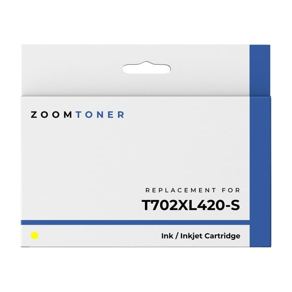 Zoomtoner Compatible with Epson T702XL420-S Ink / Inkjet Cartridge - High Yield - Yellow