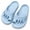 Blue, variant on Five Toe Shoes for Women with Arch Support, Cushioned Toe Separator Slides for Home and Outdoor Walking