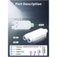 thumbnail image 5 of 2 Port Waterproof POE Repeater IP66 10/100Mbps 1 to 2 PoE Extender with IEEE802.3Af/At 48V Outdoor f, 5 of 5