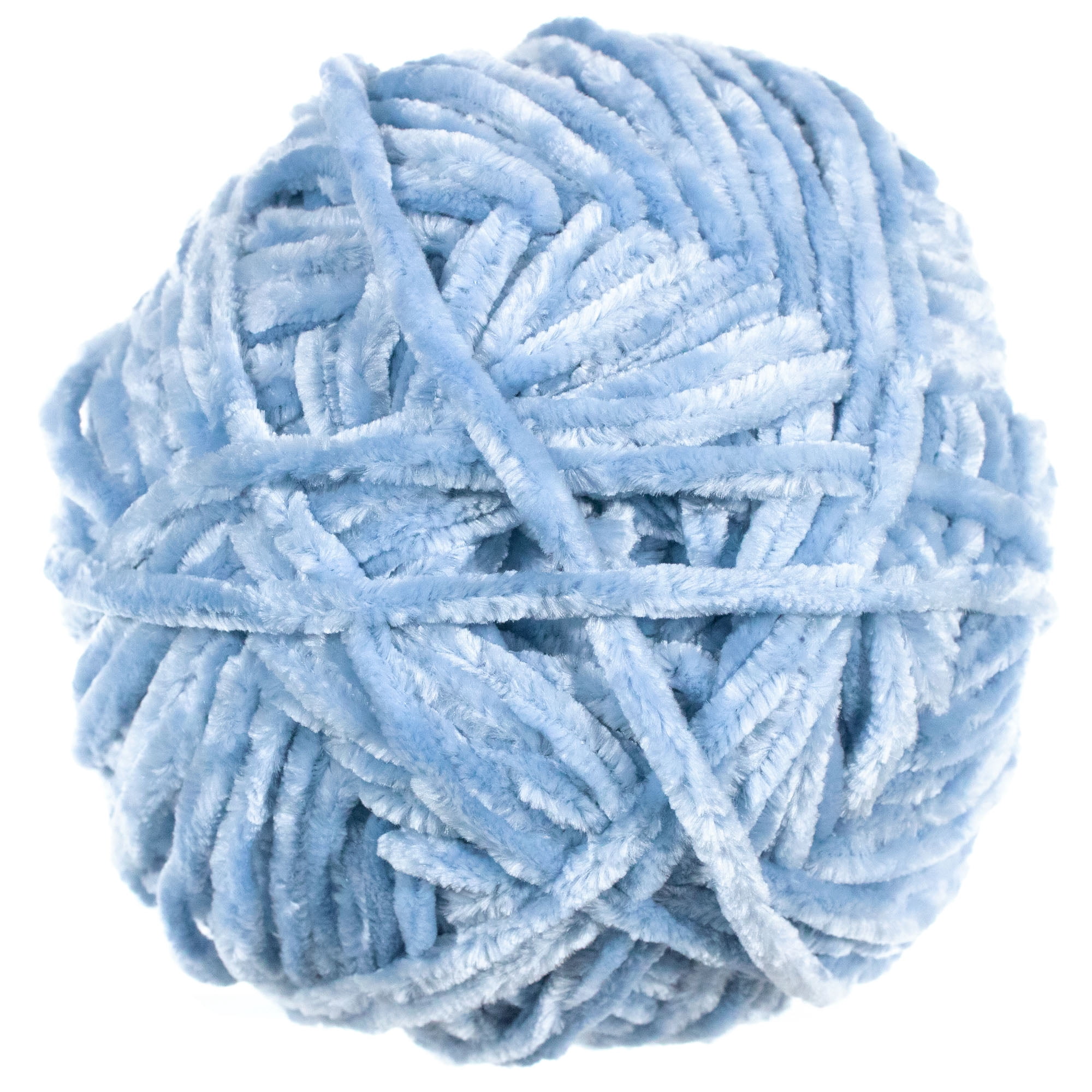 Craft County Featuring Bernat Super Soft Velvet Yarn 315 Yard Skein - Size 5 Bulky - 100% Polyester - Hand Wash Cold