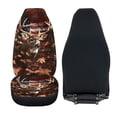 thumbnail image 5 of XYZCANDO Deer Car Seat Covers Soft Camo Forests Car Seat Covers Full Set of 2 Removable Automotive Accessories Anti-Slip Back Fabric Universal Fit for Most Cars SUVs and Sedans, 5 of 7