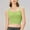 #10Green, variant on Byworldtasic Sports Crop Tank Top for Women Wide Straps and Double Spaghetti Strap for Yoga Tank Shirt