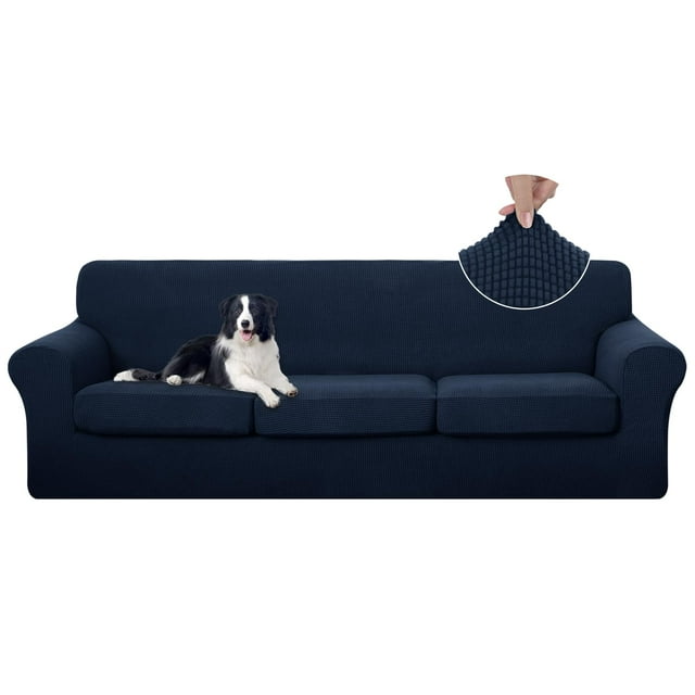 Funda para Sofá U-NICE HOME Elástica Lavable para Sofá de 3 Cojines