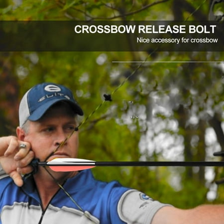 ANGGREK Crossbow Release Bolt,Durable Ultra-dense Crossbow Release Bolt Arrow 60cm Shooting